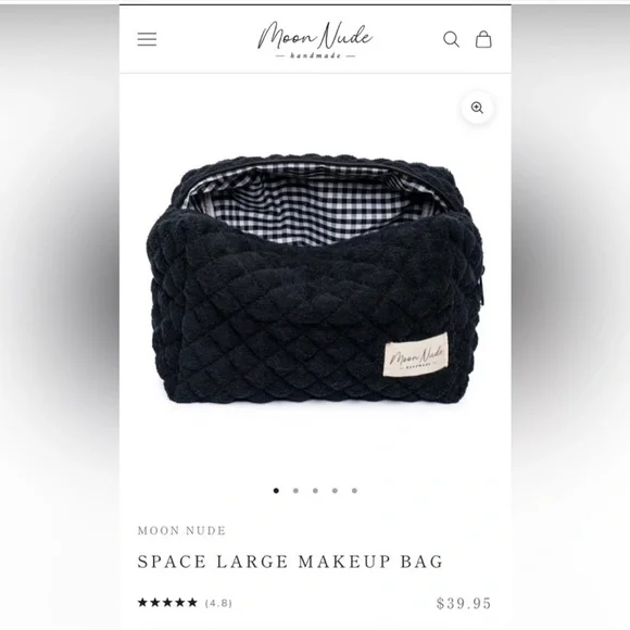 Moon Nude Space Large Makeup Bag - Picture 1 of 1